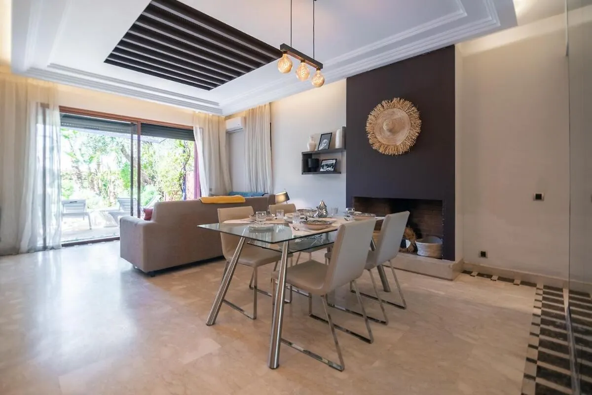 Appartement Cosy Avec Parc Et Piscine Pour Femme Marakéš Apartmán